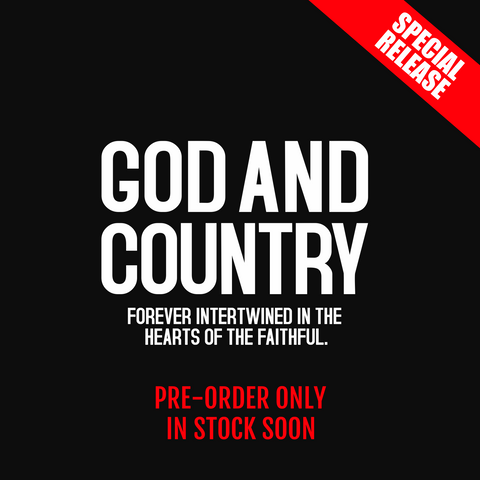 GOD AND COUNTRY Crew Tee
