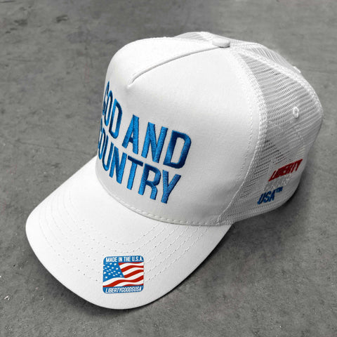 GOD AND COUNTRY Baseball Hat