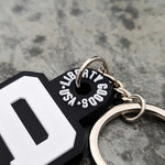 2ND Second Amendment Double Sided Keychain